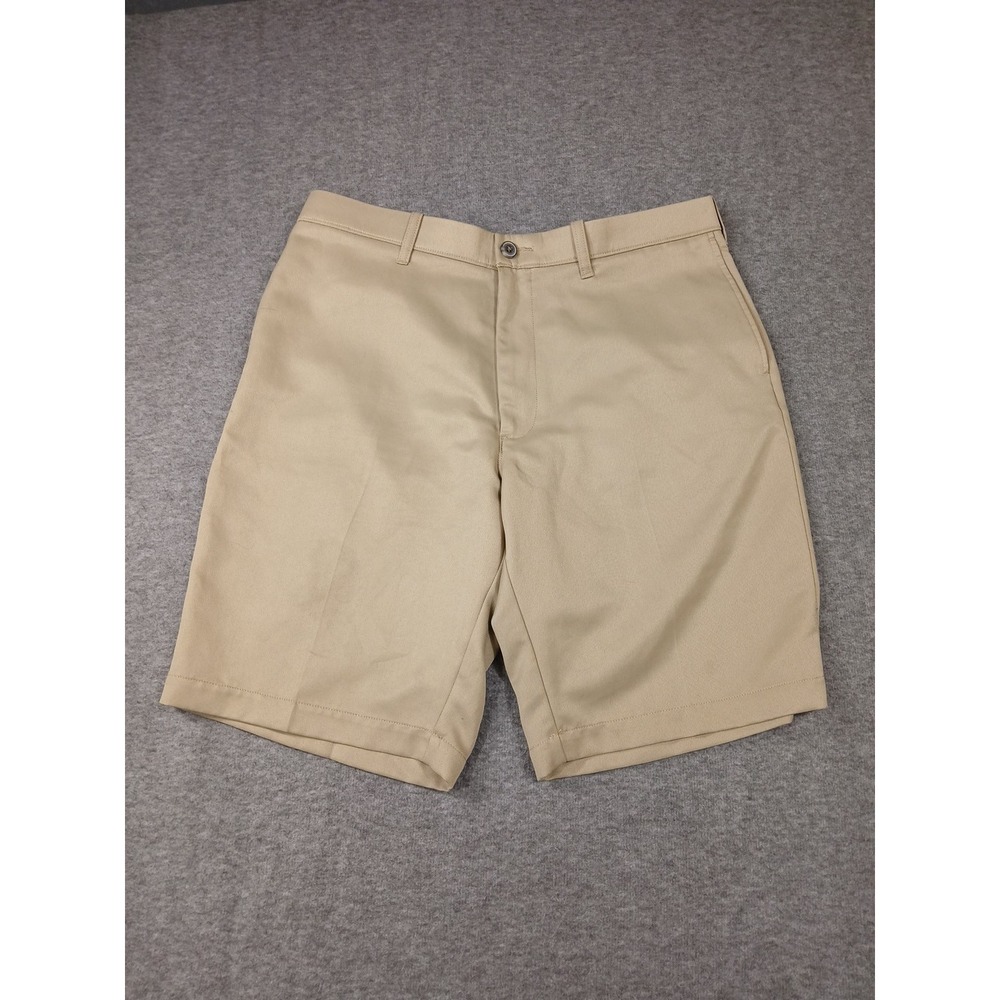 Haggar H26 Men's Golf Size‎ 36 Tan Hiking Camping Pocketed Shorts